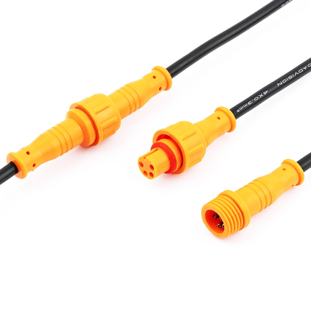 Custom M12/M14/M16/M18/M20 2 cores 3 cores Waterproof Cable power cord