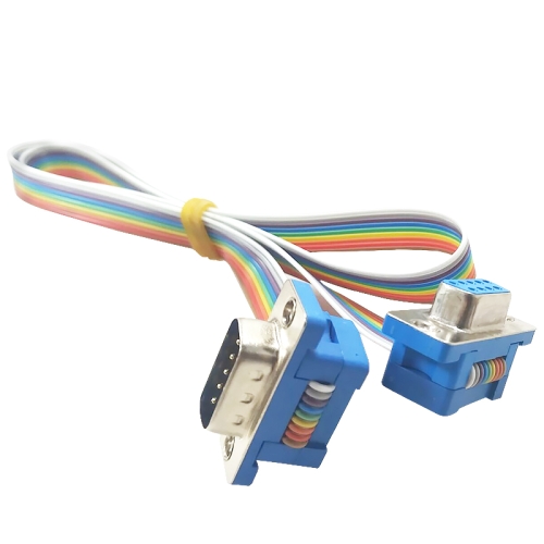 DB9p male to female flat extension Cable
